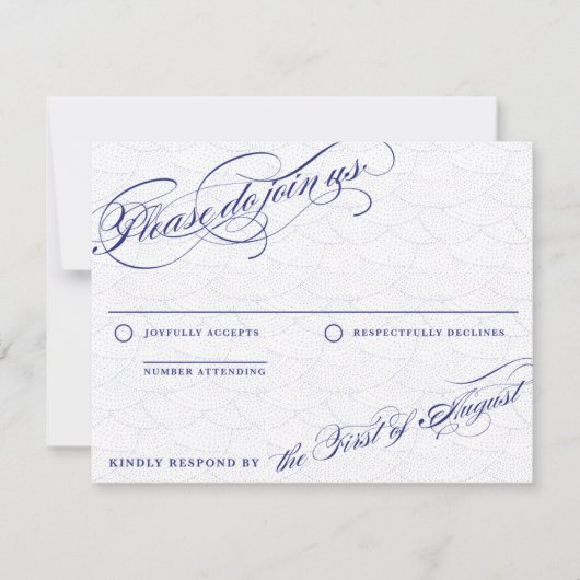 Arielle by Forever結婚の・ RSVP (正面)