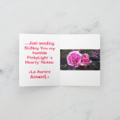 Arielle StarryLightの` sの心からのノートの¡ カード (内部)