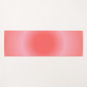 Ariesオーラグラデーション〔占星術の〕十二宮図、赤ピンクグラデーション ヨガマット (正面(横))