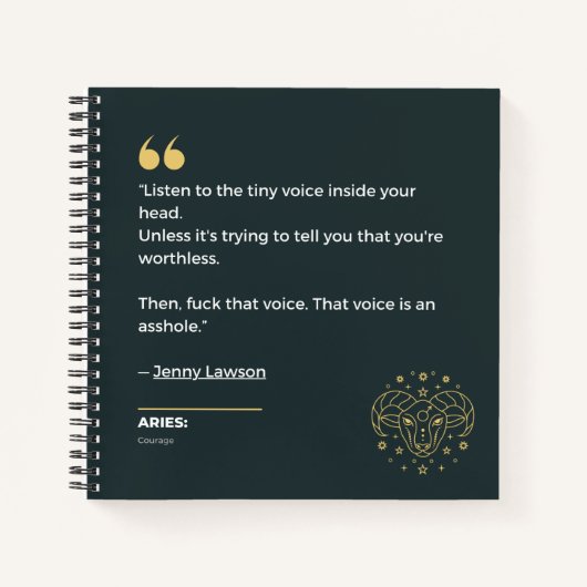 Ariesノートブック ノートブック (正面)