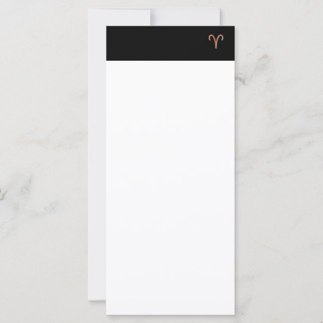 Ariesラックカード (正面)