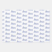 ⭐Ariesラッピング紙 |セット3 ラッピングペーパーシート (正面3)