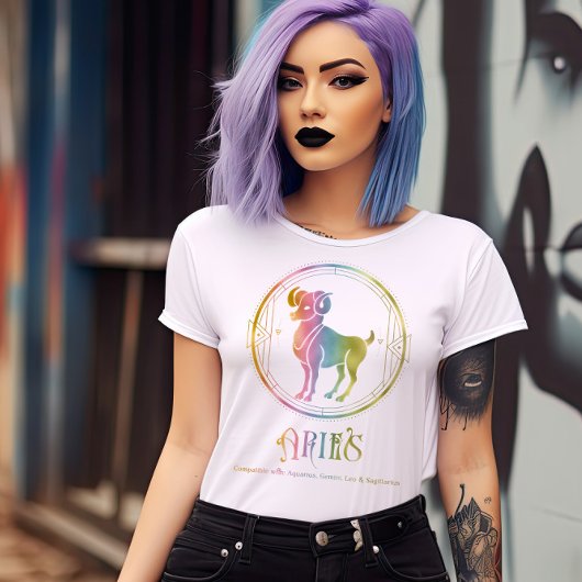 Aries互換性の設計 Tシャツ