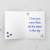 Aries占星術カード、誕生日カード カード (内部)