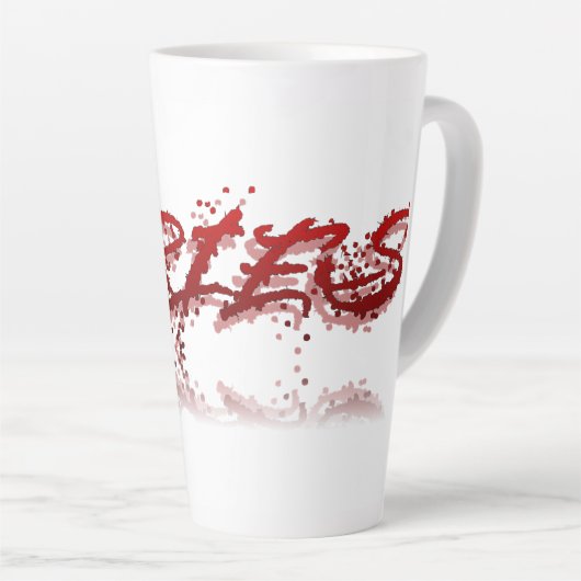 Aries反射 カフェラテマグ (右アングル)