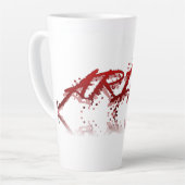 Aries反射 カフェラテマグ (左アングル)