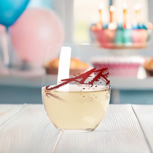 Aries反射 ステムなしワイングラス (インサイチュ (ベビーシャワー))