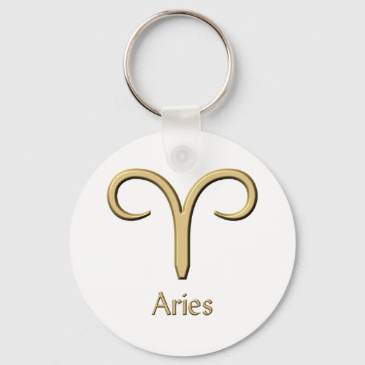 Aries記号 キーホルダー (正面)