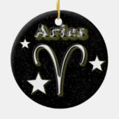 Aries記号 セラミックオーナメント (裏面)