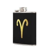 Aries金ゴールド フラスク (左)