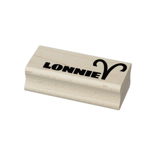 Aries〔占星術の〕十二宮図クール名パーソナライズされた文字 ラバースタンプ (スタンプ)