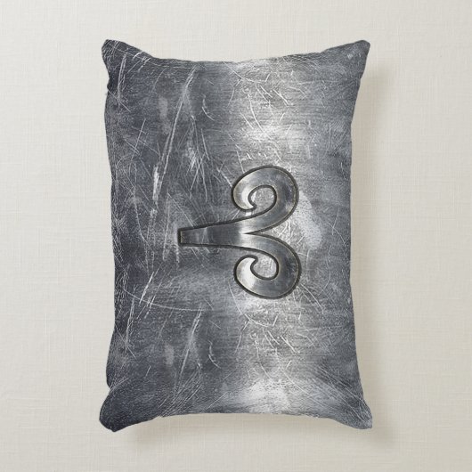 Aries〔占星術の〕十二宮図サインイングランジ動揺してスタイル アクセントクッション (正面(垂直))