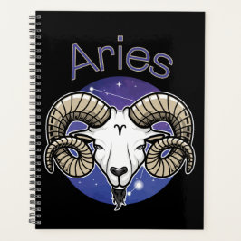 Aries〔占星術の〕十二宮図署名カレンダープランナー プランナー手帳