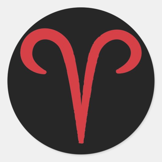 ARIES〔占星術の〕十二宮図3月4月Astrology〔占星術の〕十二宮図パーティー ラウンドシール (正面)