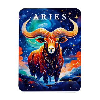 Aries〔占星術の〕十二宮図 マグネット