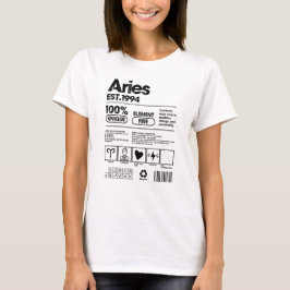 Aries 1994 tシャツ
