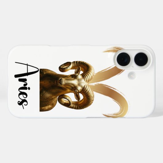 Aries Apple iPhone Case Case-Mate iPhoneケース (裏面 (横))
