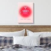 Aries aura キャンバスプリント (インサイチュ (寝室))