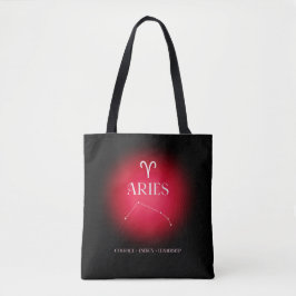 Aries aura  dark version トートバッグ