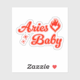 Aries baby  シール