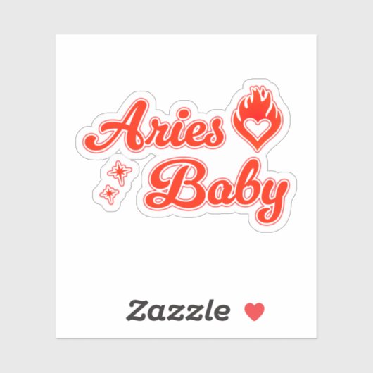 Aries baby  シール (シート)