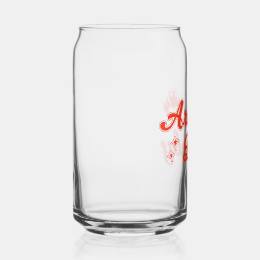 Aries baby glass ガラス缶 (右)