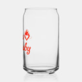 Aries baby glass ガラス缶 (左)