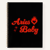 Aries baby notebook  ノートブック (正面)