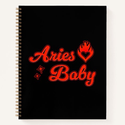 Aries baby notebook  ノートブック (正面)