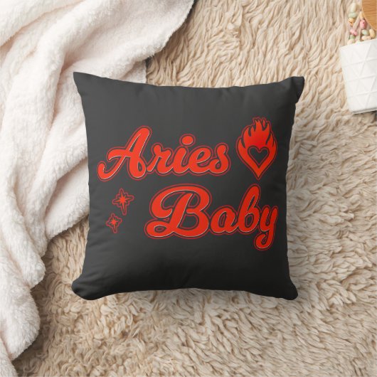 Aries baby pillow クッション (ブランケット)