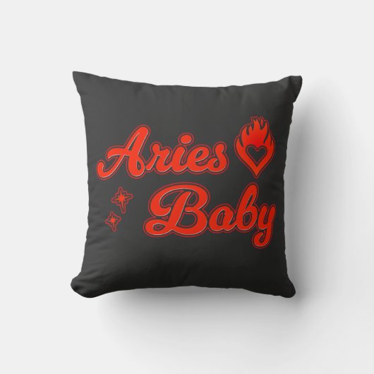 Aries baby pillow クッション (正面)