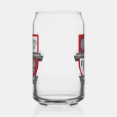 Aries Birthday Crest™ for April 1-19 ガラス缶 (左)