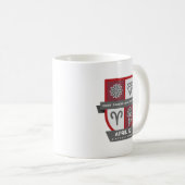 Aries Birthday Crest™ for April 1-19 Mug コーヒーマグカップ (正面右)
