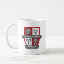 Aries Birthday Crest™ for April 1-19 Mug コーヒーマグカップ