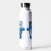 Aries Birthday Crest™ for March 21-31 ウォーターボトル (左面)