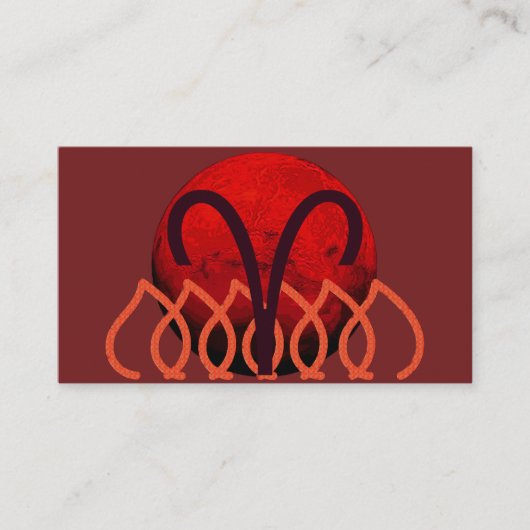 Aries Business Card 名刺 (正面)