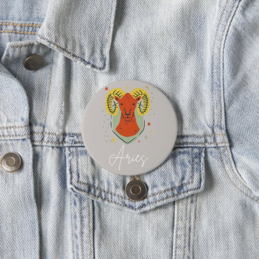 Aries button badge  缶バッジ (インサイチュ)