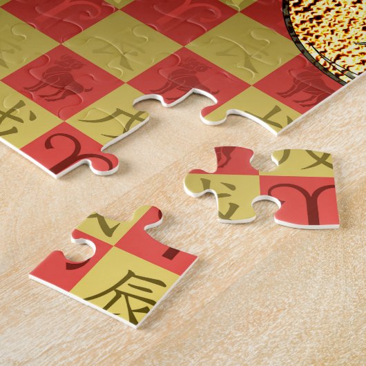 Aries & Earth Dragon ジグソーパズル (側面)