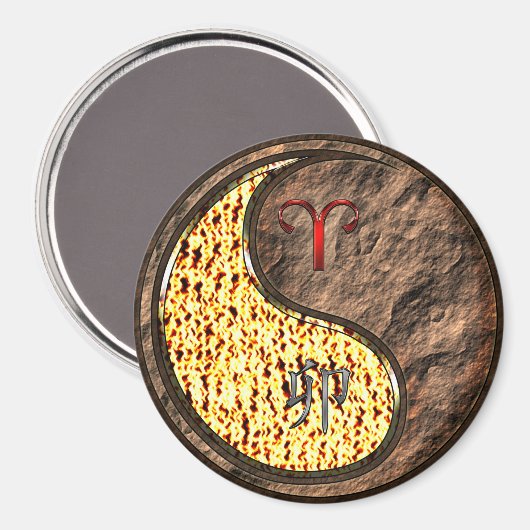 Aries & Earth Rabbit マグネット (正面/裏面)