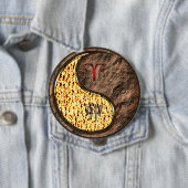 Aries & Earth Rabbit 缶バッジ (インサイチュ)