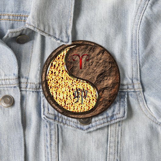 Aries & Earth Rabbit 缶バッジ (インサイチュ)