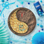 Aries & Earth Snake ペーパープレート (パーティー)