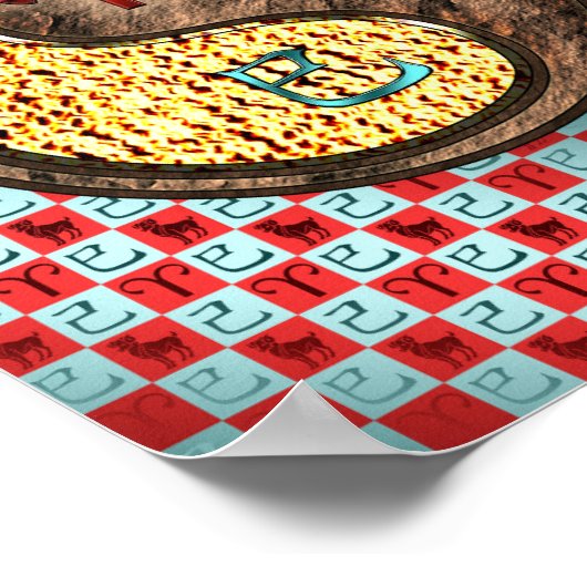 Aries & Earth Snake ポスター (角)