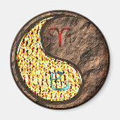 Aries & Earth Snake マグネット (正面)