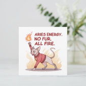 Aries Energy Sphynx Cat Fire Illustration シーズンカード (スタンド正面)
