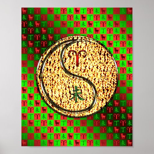 Aries & Fire Goat ポスター (正面)