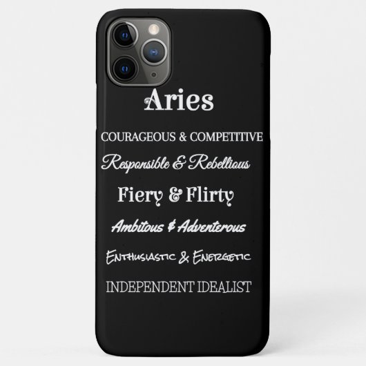 Aries iPhoneケース Case-Mate iPhoneケース (裏面)