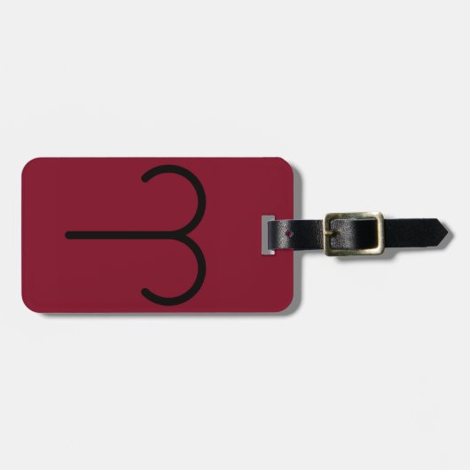 Aries Luggage Tag ラゲッジタグ (正面横)