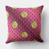 Aries & Metal Rooster クッション (裏面)