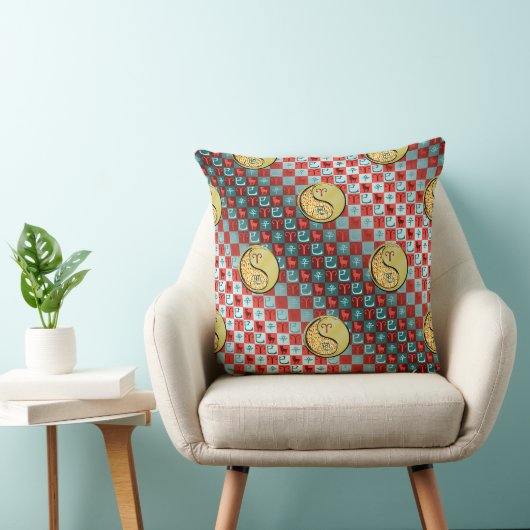 Aries & Metal Snake クッション (椅子)